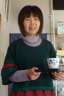 まずは、お茶を飲んでリラックス